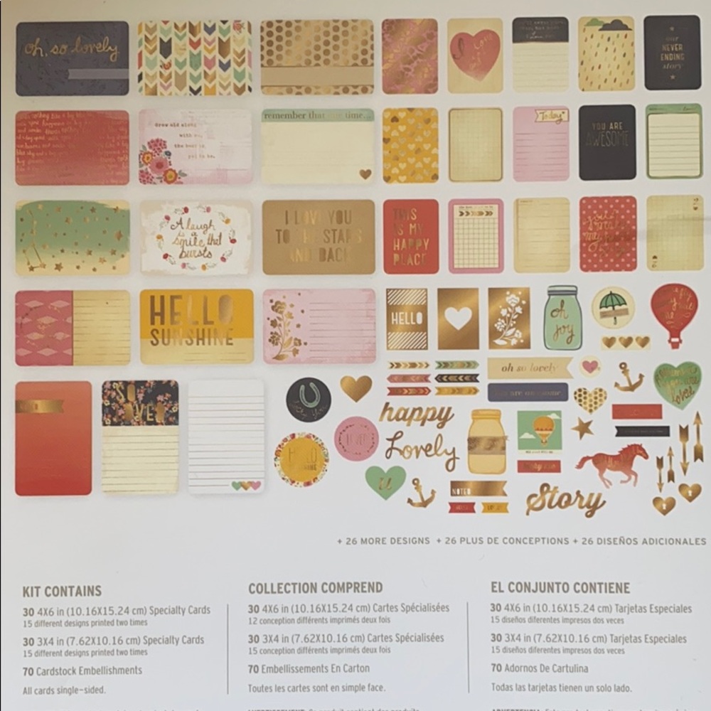 Project Life Scrapbook Kit - Picture 3 of 6